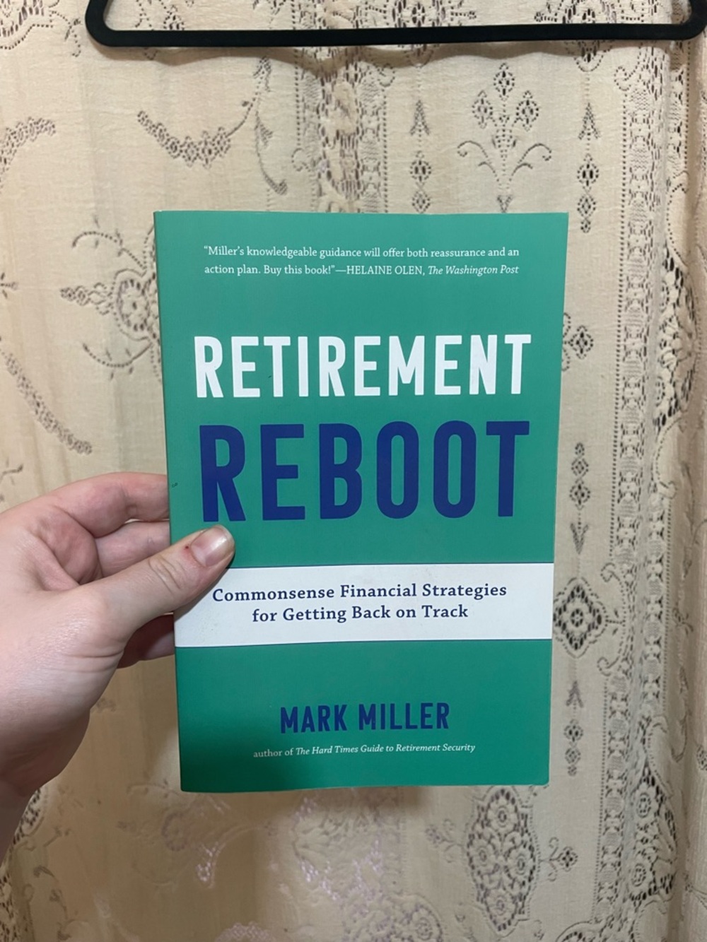Retirement Reboot by Mark Miller - Teal & Navy Paperback